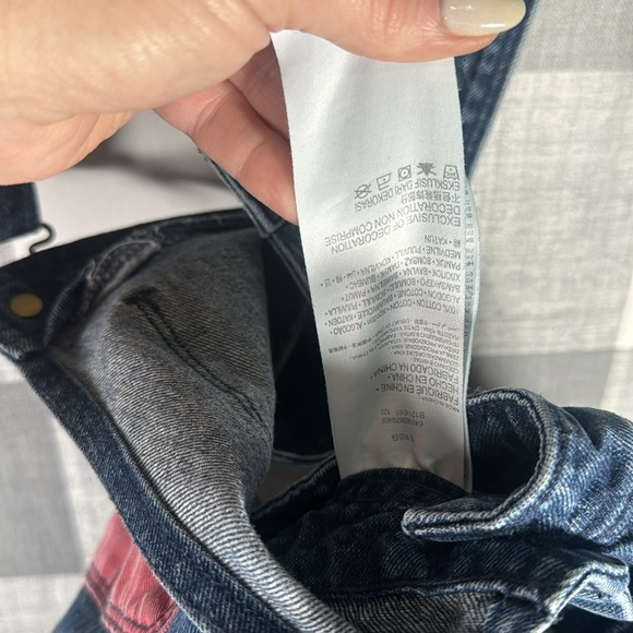 Levi’s Red & Blue overalls - Picture 7 of 7